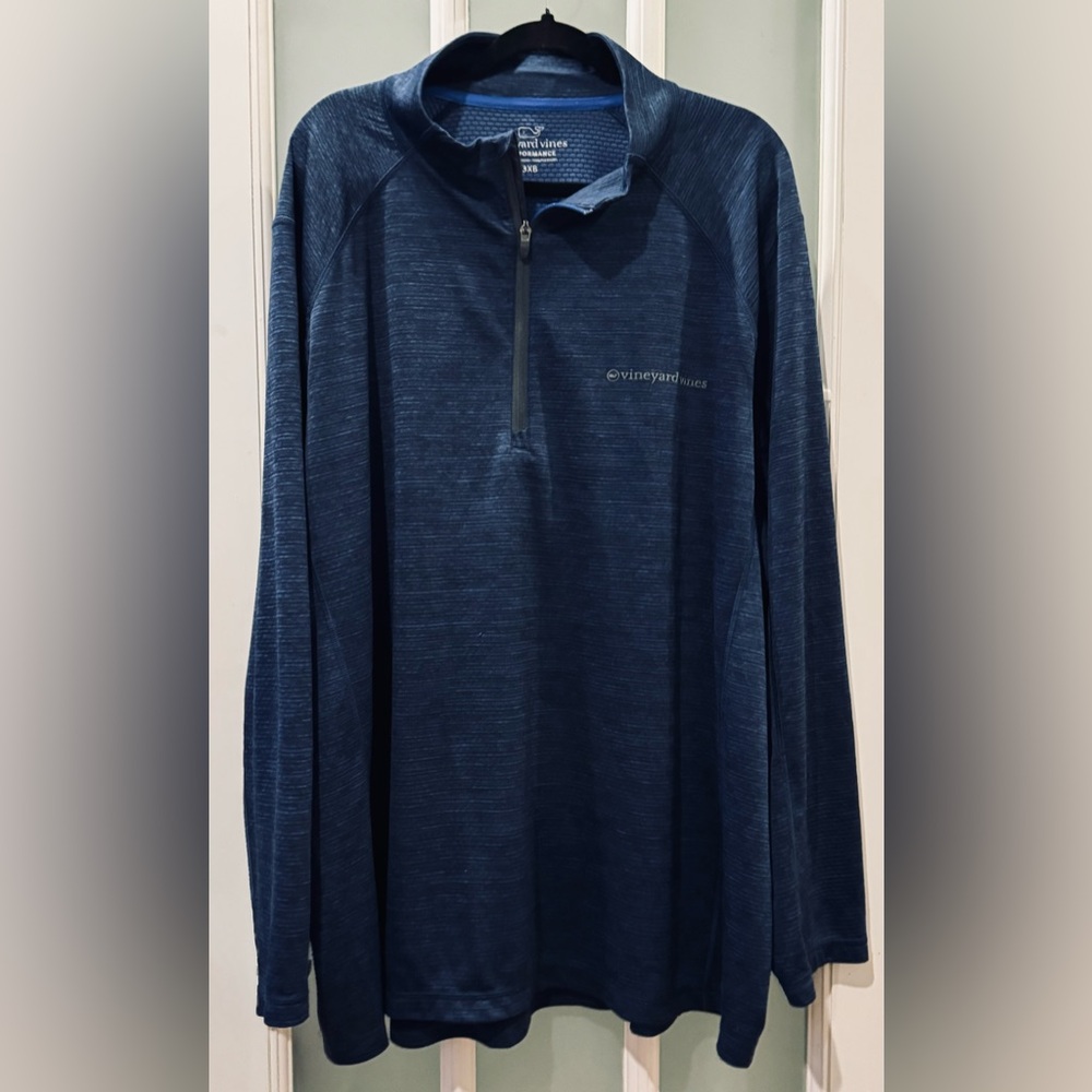 Vineyard Vines Navy Performance Pullover - image 1